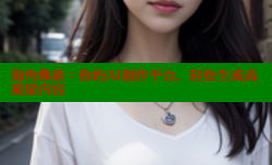 海角焕新：你的AI创作平台，轻松生成高质量内容