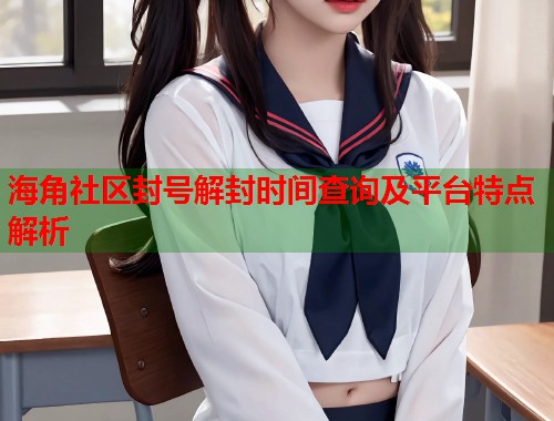 海角社区封号解封时间查询及平台特点解析  第1张